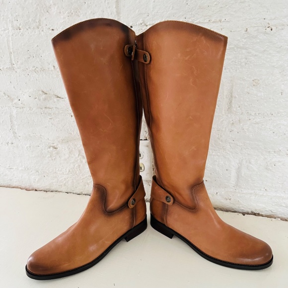 Sam Edelman Women's Mikala Leather Riding Boots 9.5- NOT WIDE CALF - Picture 3 of 11